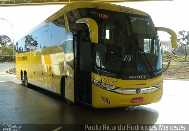 Viação Itapemirim 60547 na cidade de Brasília, Distrito Federal, Brasil, por Paulo Ricardo Rodrigues Meneses . Número da foto: #2729010.