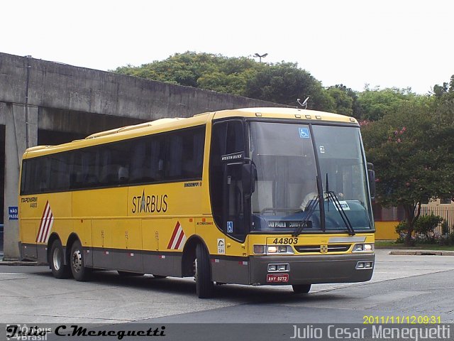 Viação Itapemirim 44803 na cidade de Curitiba, Paraná, Brasil, por Julio Cesar Meneguetti. Número da foto: #2727582.