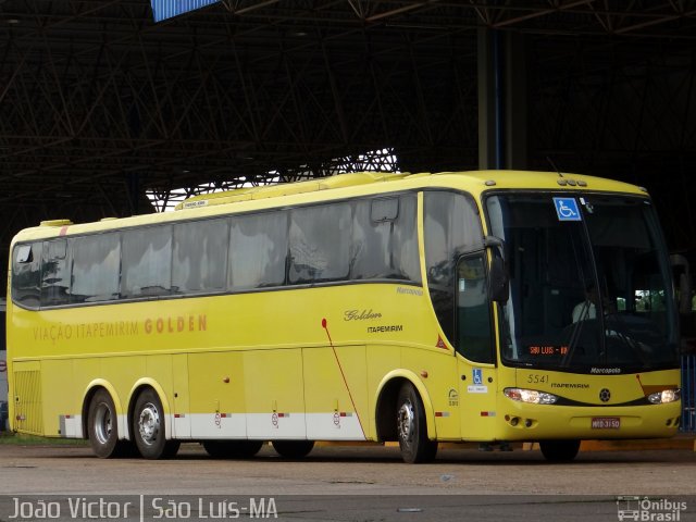 Viação Itapemirim 5541 na cidade de São Luís, Maranhão, Brasil, por João Victor. Número da foto: #2728645.