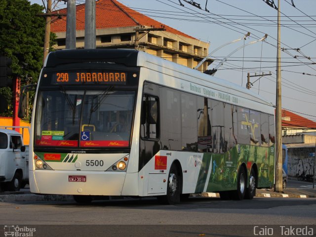 Metra - Sistema Metropolitano de Transporte 5500 na cidade de São Paulo, São Paulo, Brasil, por Caio  Takeda. Número da foto: #2727664.