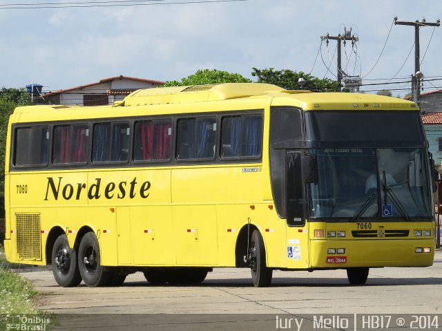 Viação Nordeste 7060 na cidade de Natal, Rio Grande do Norte, Brasil, por Iury  Mello. Número da foto: #2730721.
