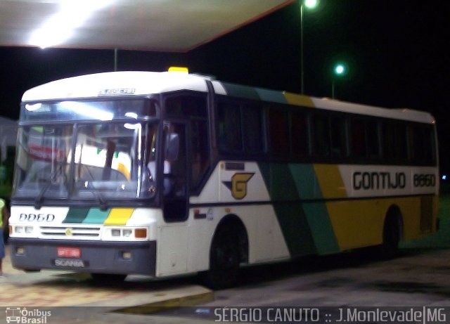Empresa Gontijo de Transportes 8860 na cidade de João Monlevade, Minas Gerais, Brasil, por Sérgio Augusto Braga Canuto. Número da foto: #2731320.
