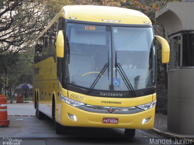 Viação Itapemirim 60815 na cidade de São Paulo, São Paulo, Brasil, por Manoel Junior. ID da foto: 2729684.