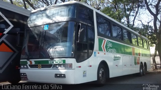 Cia. São Geraldo de Viação 11355 na cidade de São Paulo, São Paulo, Brasil, por Luciano Ferreira da Silva. ID da foto: 2729384.