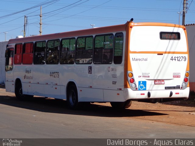 Auto Viação Marechal Brasília 441279 na cidade de Águas Claras, Distrito Federal, Brasil, por David Borges. Número da foto: #2733232.