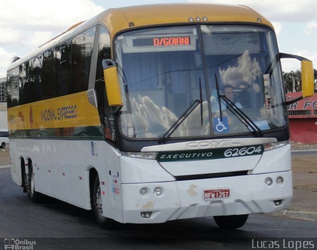 Nacional Expresso 62604 na cidade de Goiânia, Goiás, Brasil, por Lucas Gabriel Resende Lopes. ID da foto: 2732336.