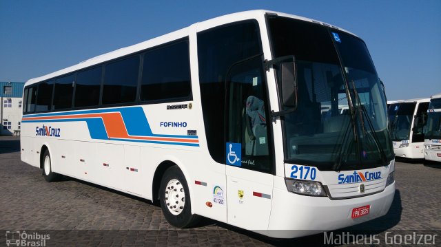 VUSC - Viação União Santa Cruz 2170 na cidade de Santa Cruz do Sul, Rio Grande do Sul, Brasil, por Matheus Goelzer. Número da foto: #2731544.