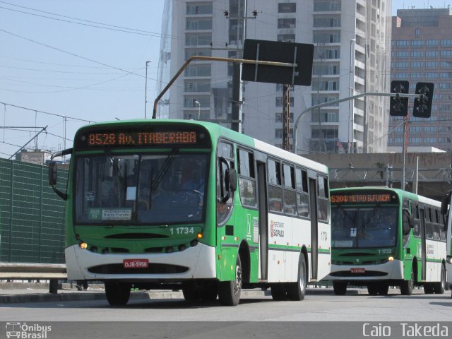 Viação Santa Brígida 1 1734 na cidade de São Paulo, São Paulo, Brasil, por Caio  Takeda. Número da foto: #2731361.
