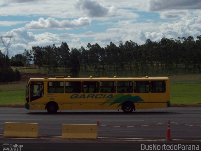 Viação Garcia 7705 na cidade de Arapongas, Paraná, Brasil, por Emanoel Diego.. ID da foto: 2733712.