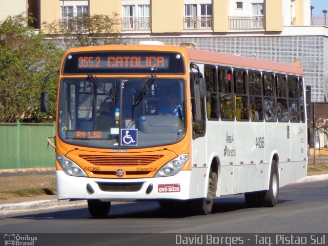 Auto Viação Marechal Brasília 441368 na cidade de Taguatinga, Distrito Federal, Brasil, por David Borges. Número da foto: #2733269.