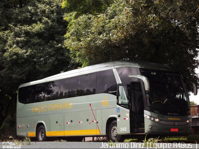 Viação Itapemirim 242 na cidade de São Paulo, São Paulo, Brasil, por Jerônimo Diniz. Número da foto: #2734015.