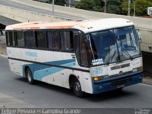 Pocinhense > Idalino Transportes 2302 na cidade de Campina Grande, Paraíba, Brasil, por Felipe Pessoa de Albuquerque. ID da foto: 2736579.