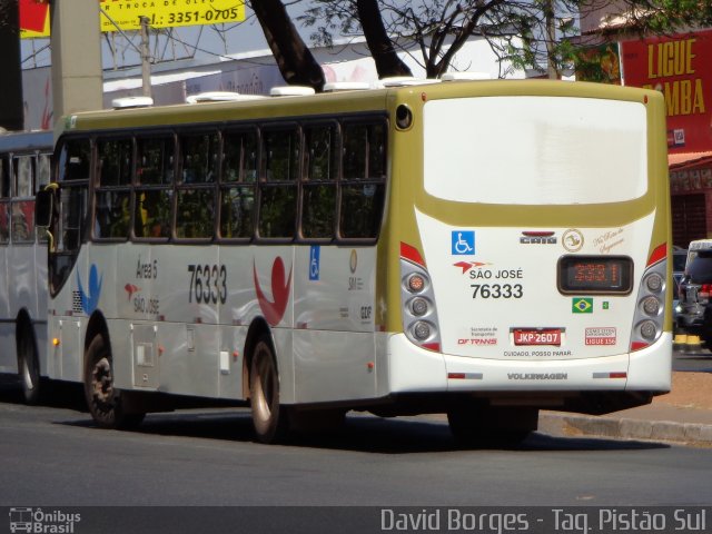 Expresso São José 76333 na cidade de Taguatinga, Distrito Federal, Brasil, por David Borges. ID da foto: 2737411.