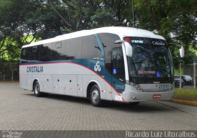 Expresso Cristália 211141 na cidade de São Paulo, São Paulo, Brasil, por Ricardo Luiz. Número da foto: #2736787.