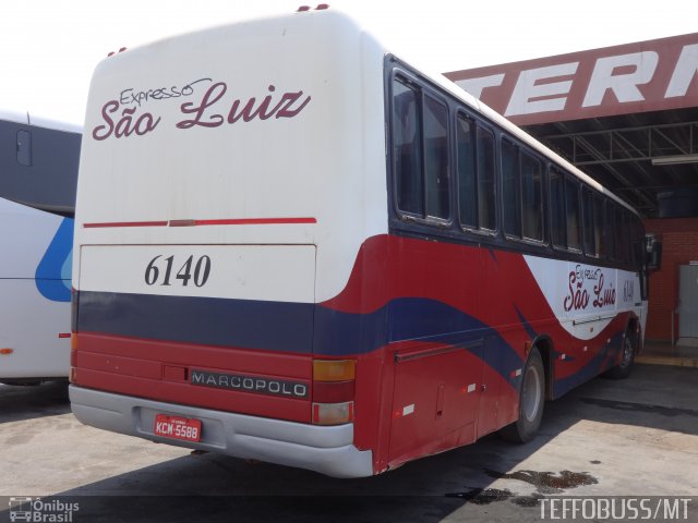 Expresso São Luiz 6140 na cidade de Primavera do Leste, Mato Grosso, Brasil, por Stefano  Rodrigues dos Santos. ID da foto: 2738044.