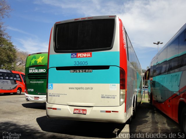 Empresa de Ônibus Nossa Senhora da Penha 33605 na cidade de São Paulo, São Paulo, Brasil, por Leonardo Guedes de Sá. ID da foto: 2686500.