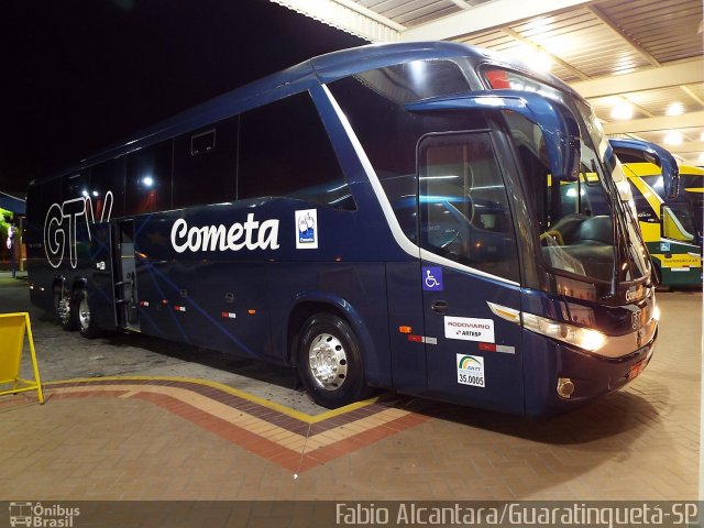 Viação Cometa 11403 na cidade de Guaratinguetá, São Paulo, Brasil, por Fabio Alcantara. Número da foto: #2685805.