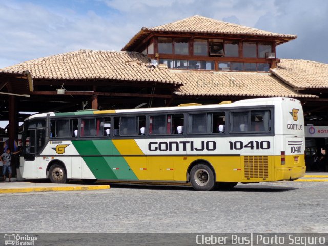 Empresa Gontijo de Transportes 10410 na cidade de Porto Seguro, Bahia, Brasil, por Cleber Bus. ID da foto: 2685896.