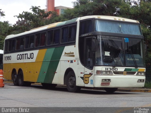 Empresa Gontijo de Transportes 11380 na cidade de São Paulo, São Paulo, Brasil, por Douglas Jesus. ID da foto: 2684984.