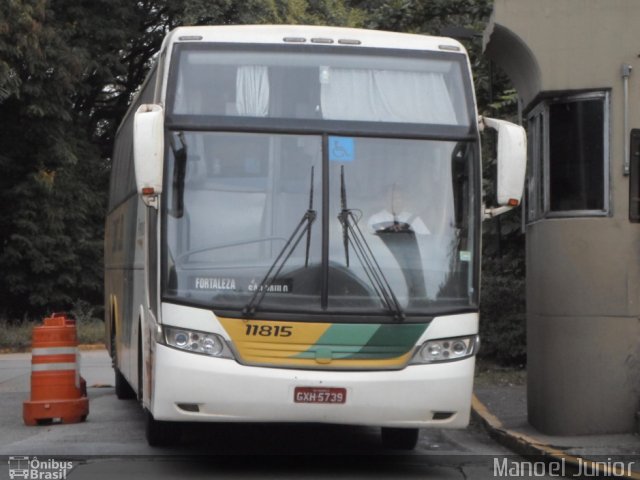 Empresa Gontijo de Transportes 11815 na cidade de São Paulo, São Paulo, Brasil, por Manoel Junior. ID da foto: 2685657.