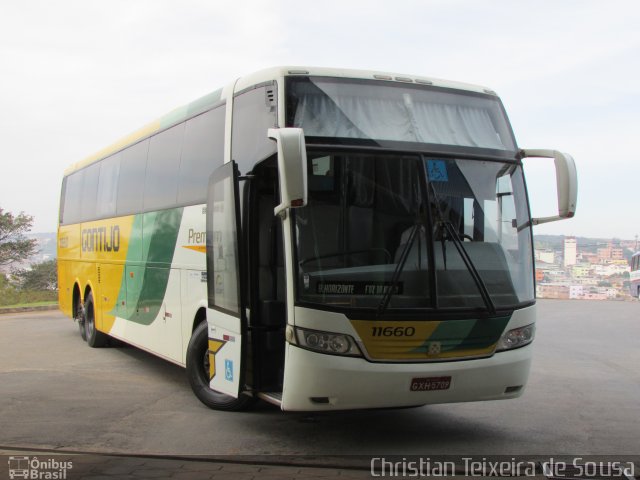 Empresa Gontijo de Transportes 11660 na cidade de Nova Serrana, Minas Gerais, Brasil, por Christian Teixeira de Sousa. ID da foto: 2686679.