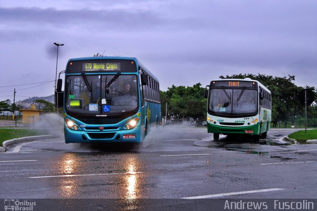 Transporte Coletivo Estrela 4408 na cidade de Florianópolis, Santa Catarina, Brasil, por Andrews  Fuscolin. Número da foto: #2686604.
