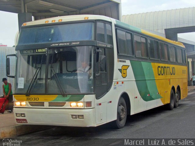 Empresa Gontijo de Transportes 11030 na cidade de Belo Horizonte, Minas Gerais, Brasil, por Marcel  Sales. Número da foto: #2685989.