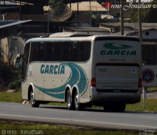 Viação Garcia 7551 na cidade de Juatuba, Minas Gerais, Brasil, por Breno  Jonathan. Número da foto: #2741078.