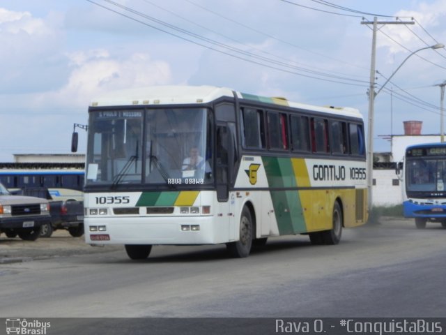 Empresa Gontijo de Transportes 10355 na cidade de Vitória da Conquista, Bahia, Brasil, por Rava Ogawa. ID da foto: 2741034.