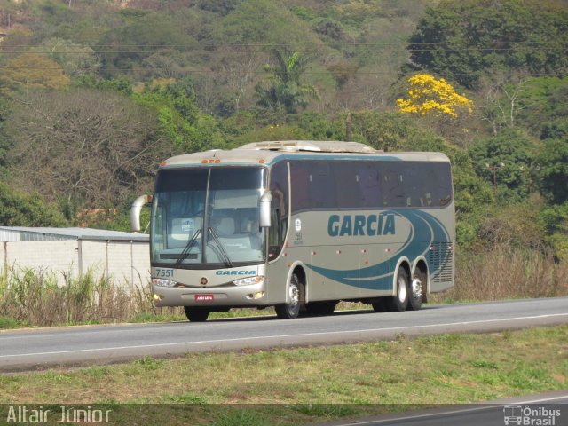 Viação Garcia 7551 na cidade de Juatuba, Minas Gerais, Brasil, por Altair Júnior. Número da foto: #2741051.