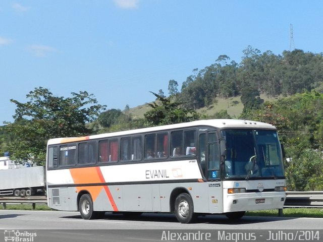 Evanil Transportes e Turismo RJ 132.085 na cidade de Queimados, Rio de Janeiro, Brasil, por Alexandre  Magnus. Número da foto: #2744280.