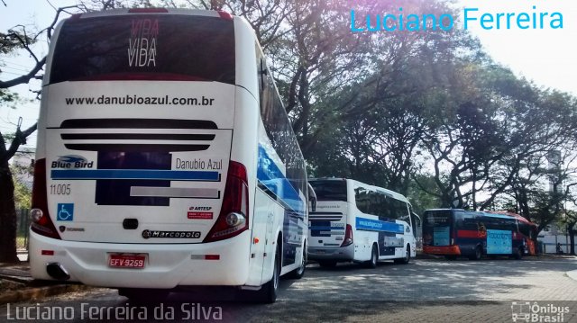 VIDA - Viação Danúbio Azul 11.005 na cidade de São Paulo, São Paulo, Brasil, por Luciano Ferreira da Silva. Número da foto: #2743453.