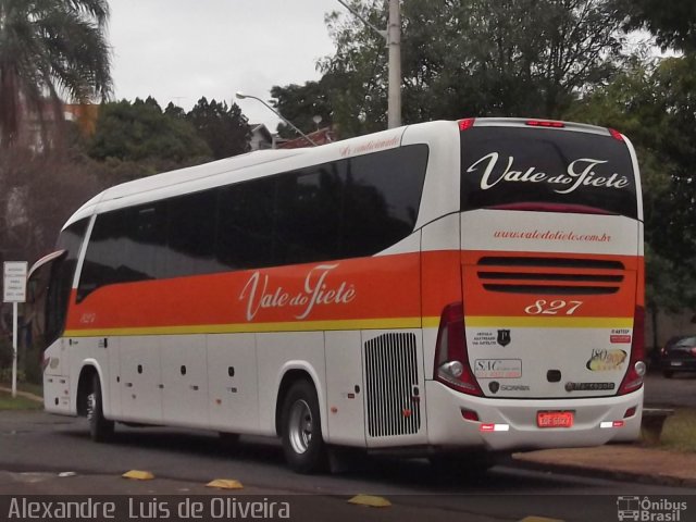 Viação Vale do Tietê 827 na cidade de Botucatu, São Paulo, Brasil, por Alexandre  Luis de Oliveira. Número da foto: #2743367.