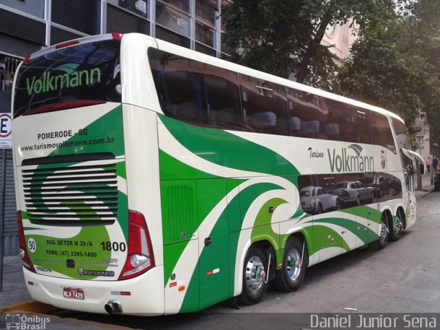 Empresa de Transportes Coletivos Volkmann 1800 na cidade de Belo Horizonte, Minas Gerais, Brasil, por Daniel Junior Sena. Número da foto: #2743971.