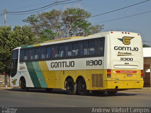 Empresa Gontijo de Transportes 11300 na cidade de Pirapora, Minas Gerais, Brasil, por Andrew Campos. ID da foto: 2743307.