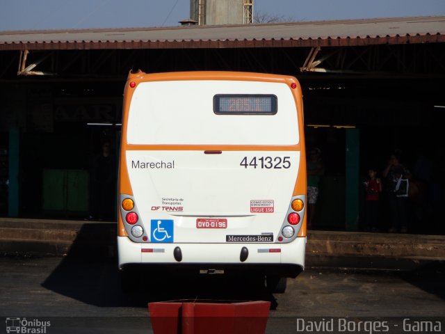 Auto Viação Marechal Brasília 441325 na cidade de Gama, Distrito Federal, Brasil, por David Borges. Número da foto: #2744112.