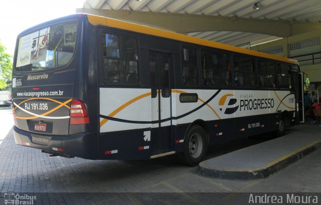 Viação Progresso RJ 191.036 na cidade de Vassouras, Rio de Janeiro, Brasil, por Andrea Ramos  de Moura Tavares Lucena. Número da foto: #2742792.