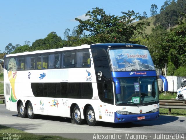 Transbrasil Turismo 6000 na cidade de Queimados, Rio de Janeiro, Brasil, por Alexandre  Magnus. Número da foto: #2744252.