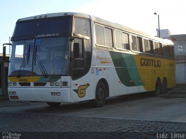 Empresa Gontijo de Transportes 11485 na cidade de Feira de Santana, Bahia, Brasil, por Luiz  Lima. ID da foto: 2743309.