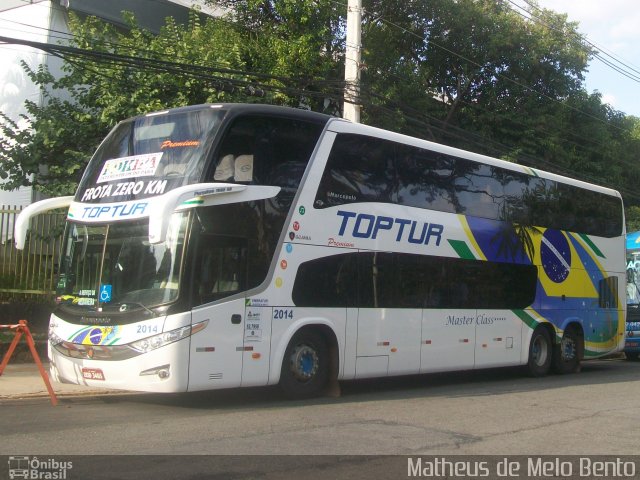 Toptur Transporte e Turismo 2014 na cidade de São Paulo, São Paulo, Brasil, por Matheus de Melo Bento. Número da foto: #2741773.