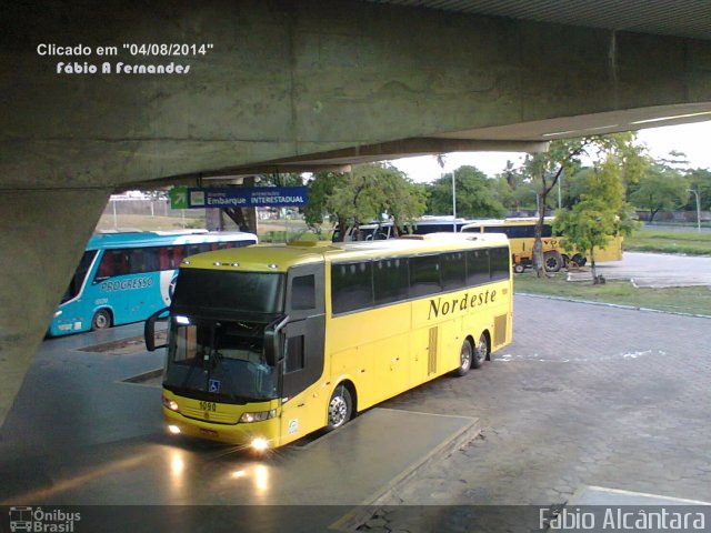 Viação Nordeste 1090 na cidade de João Pessoa, Paraíba, Brasil, por Fábio Alcântara Fernandes. Número da foto: #2688844.