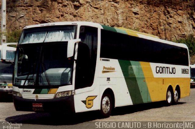 Empresa Gontijo de Transportes 11860 na cidade de Belo Horizonte, Minas Gerais, Brasil, por Sérgio Augusto Braga Canuto. ID da foto: 2688668.