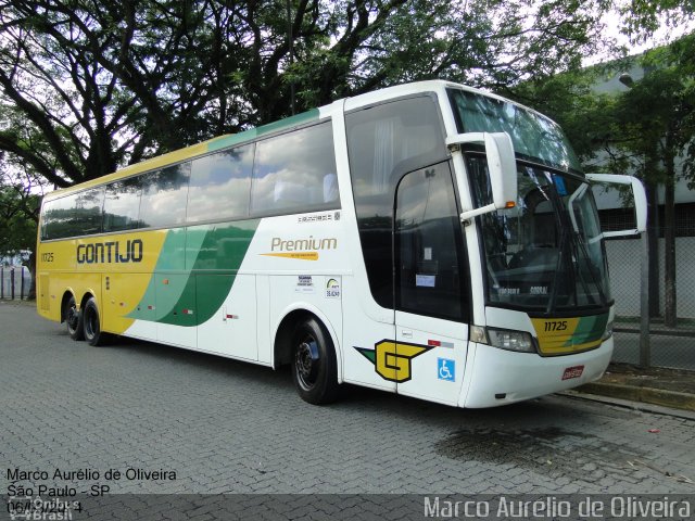 Empresa Gontijo de Transportes 11725 na cidade de São Paulo, São Paulo, Brasil, por Marco Aurélio de Oliveira. ID da foto: 2689006.