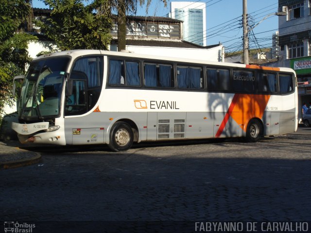 Evanil Transportes e Turismo RJ 132.106 na cidade de Nova Iguaçu, Rio de Janeiro, Brasil, por Fabiano Magalhaes. Número da foto: #2688370.