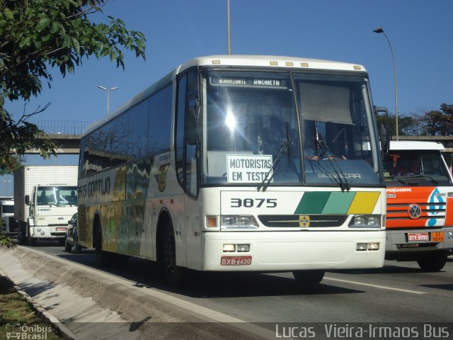 Empresa Gontijo de Transportes 3875 na cidade de Belo Horizonte, Minas Gerais, Brasil, por Lucas Vieira. ID da foto: 2687799.