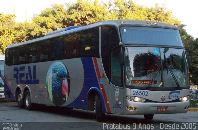 Real Transporte e Turismo 26502 na cidade de São Paulo, São Paulo, Brasil, por Cristiano Soares da Silva. Número da foto: #2688231.