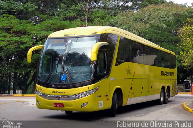 Viação Itapemirim 60545 na cidade de São Paulo, São Paulo, Brasil, por Fabiano de Oliveira Prado. ID da foto: 2687556.