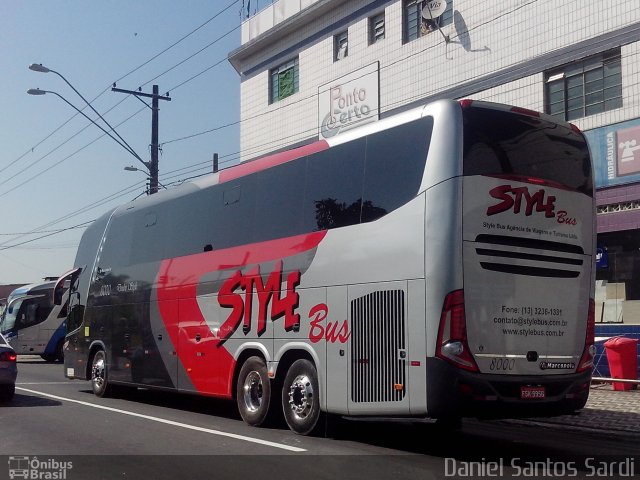 Style Bus 8000 na cidade de Praia Grande, São Paulo, Brasil, por Daniel Santos Sardi. Número da foto: #2687343.
