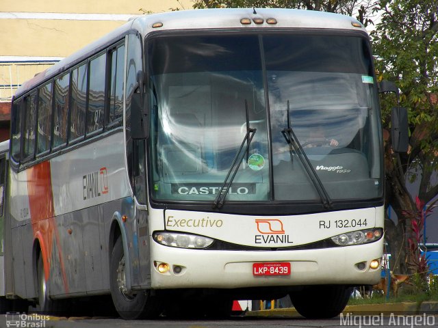 Evanil Transportes e Turismo RJ 132.044 na cidade de Nova Iguaçu, Rio de Janeiro, Brasil, por Miguel Angelo. Número da foto: #2690222.