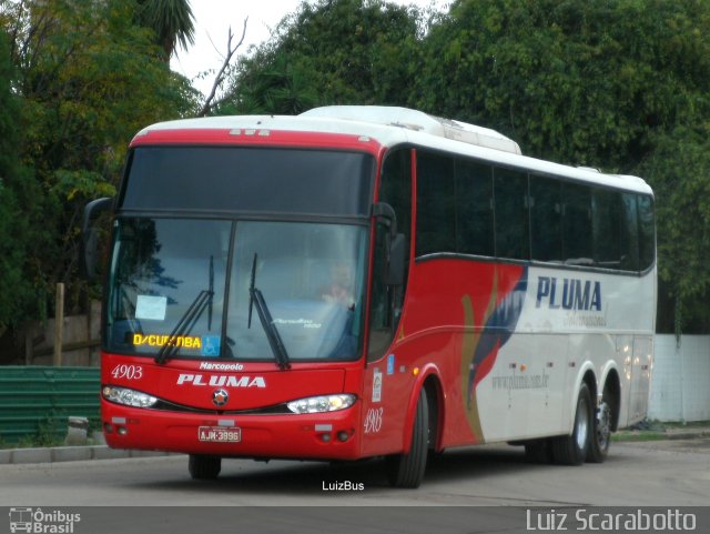 Pluma Conforto e Turismo 4903 na cidade de Curitiba, Paraná, Brasil, por Luiz Scarabotto . Número da foto: #2690872.